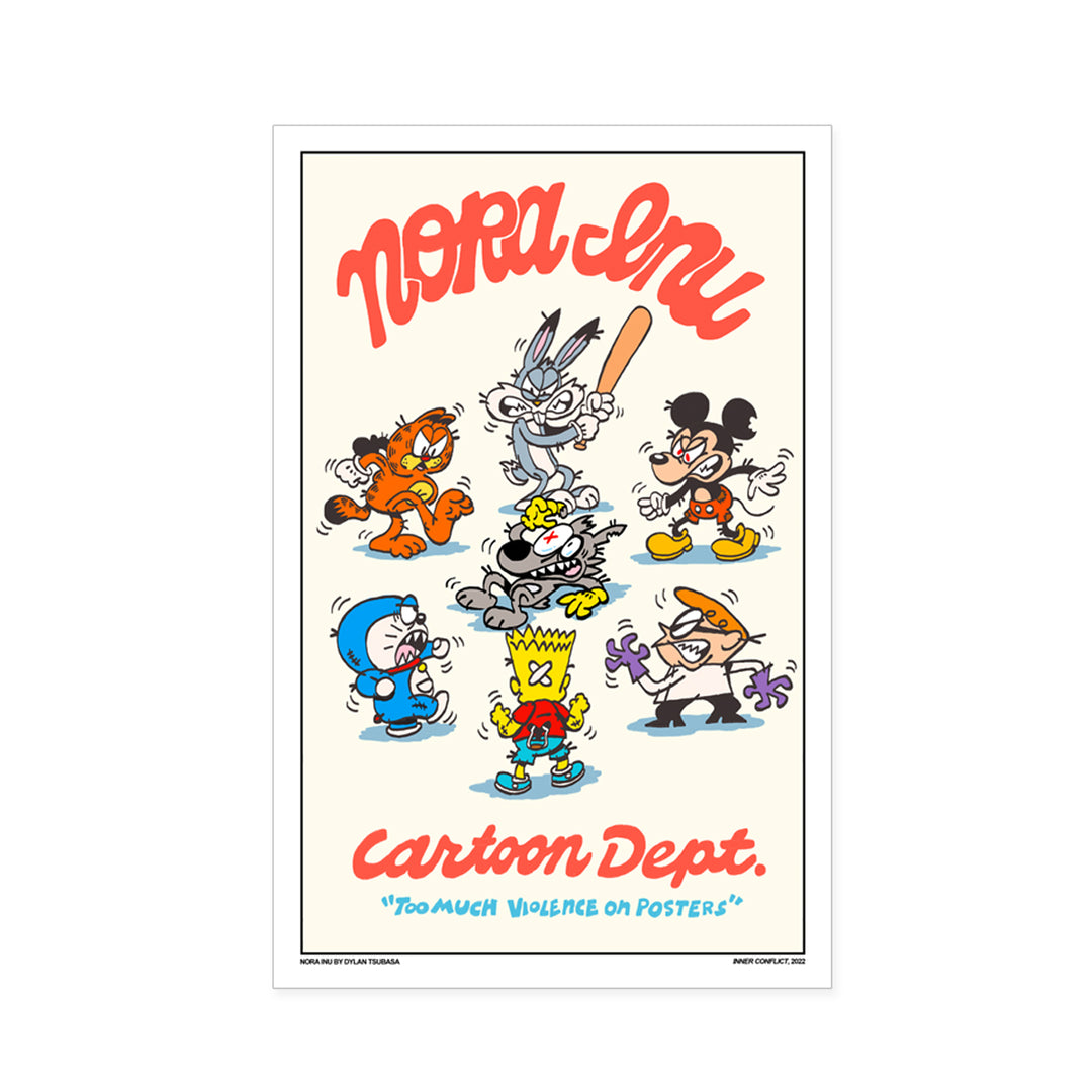 "Cartoon Dept" Art Print