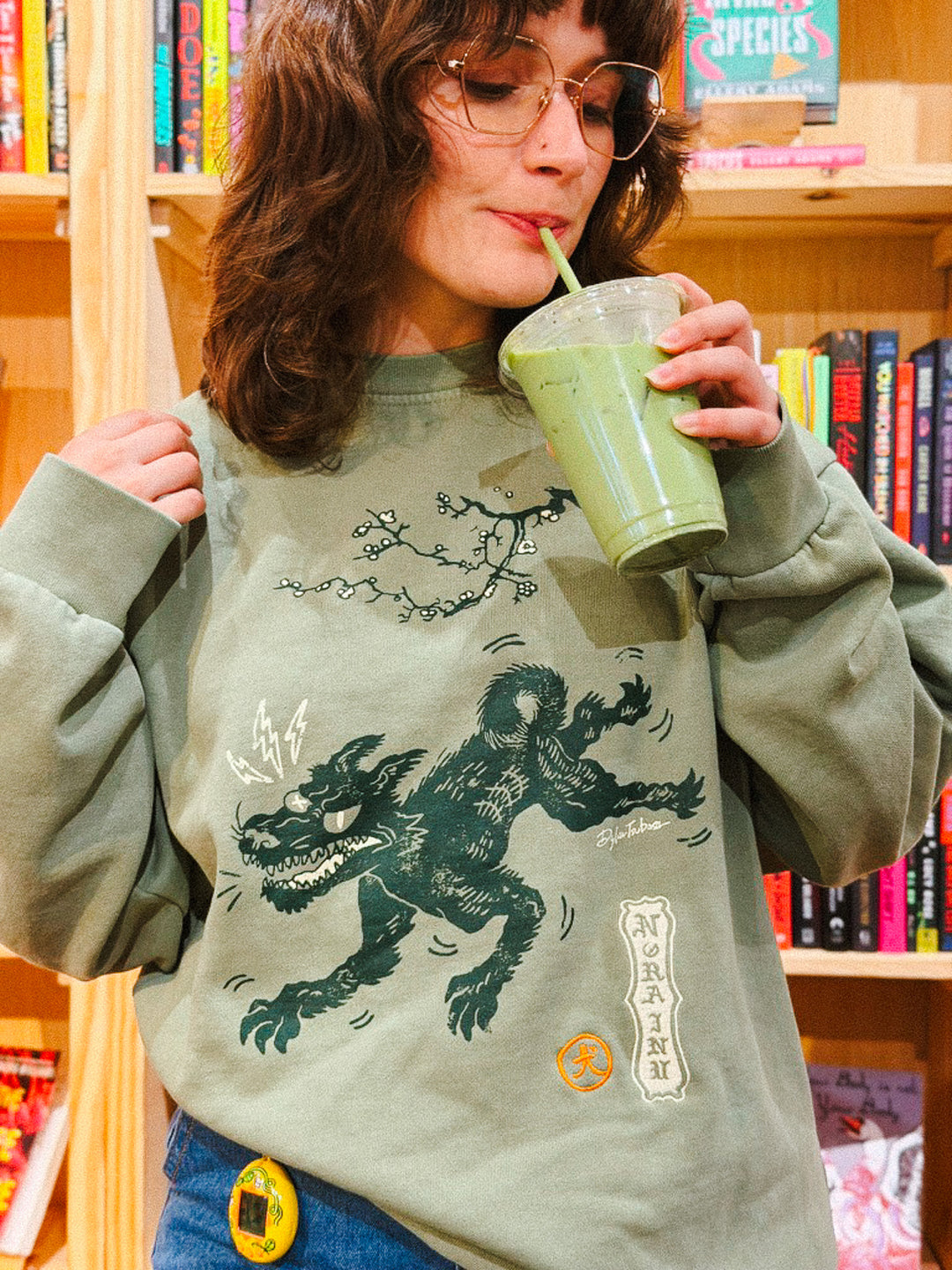 Floating Inu Crew Neck