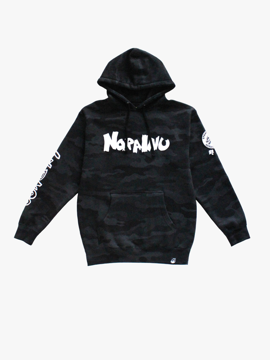 "MEDIUM" Nora Inu Logo Hoodie (Black Camo)