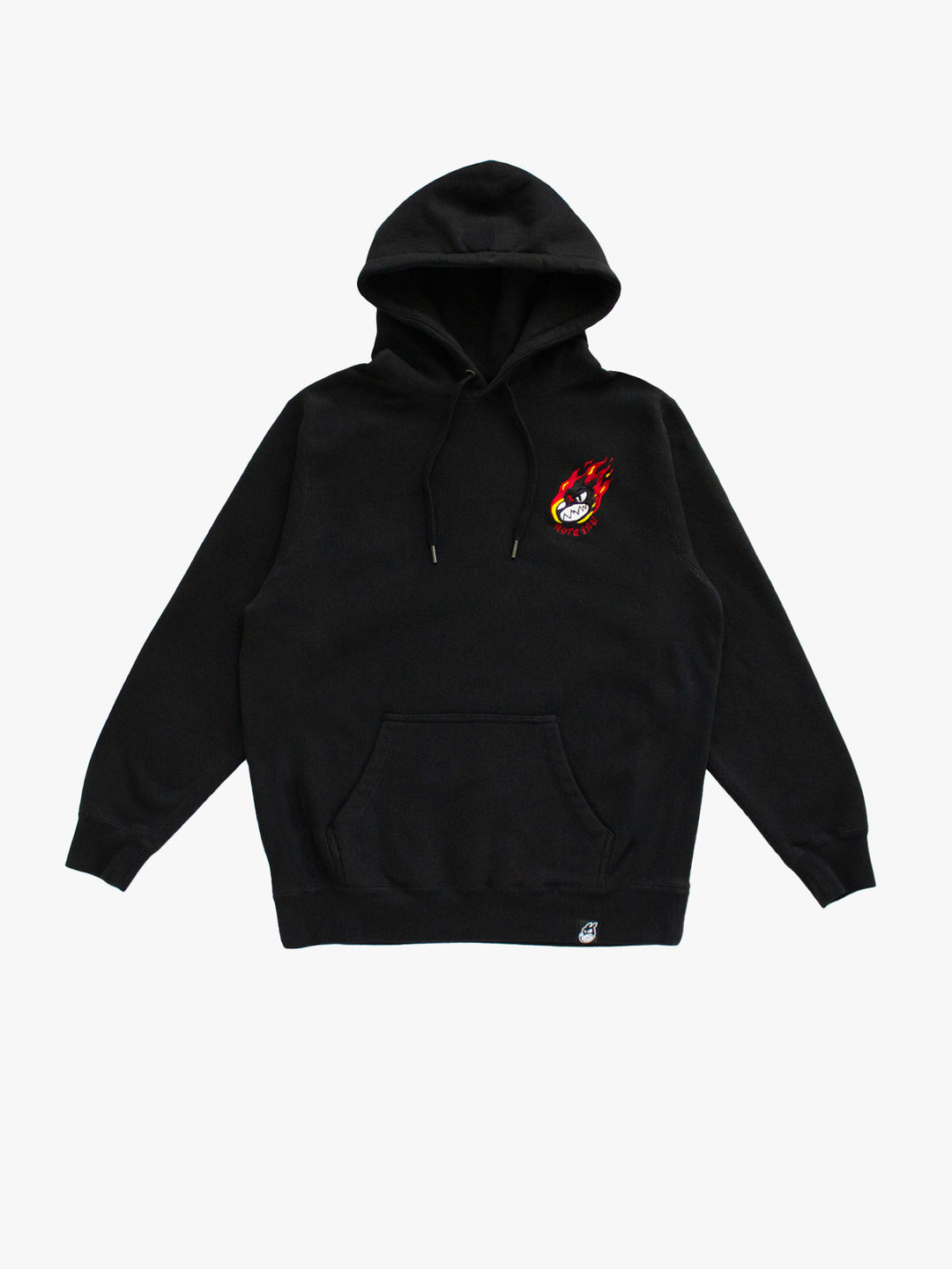 "X-LARGE" Burning Logo Hoodie (Black)