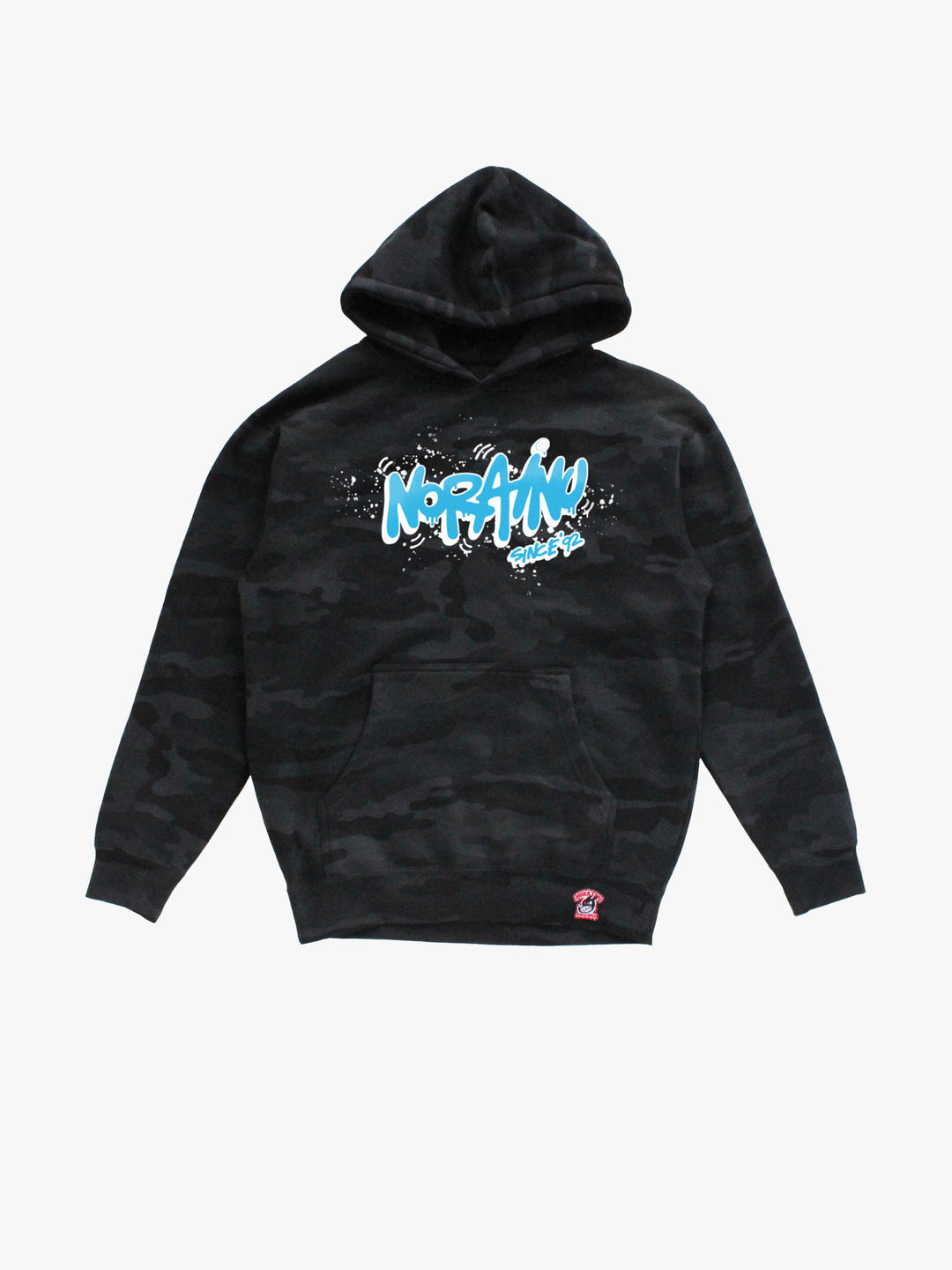 "2XL" Paint Logo Hoodie (Black Camo)