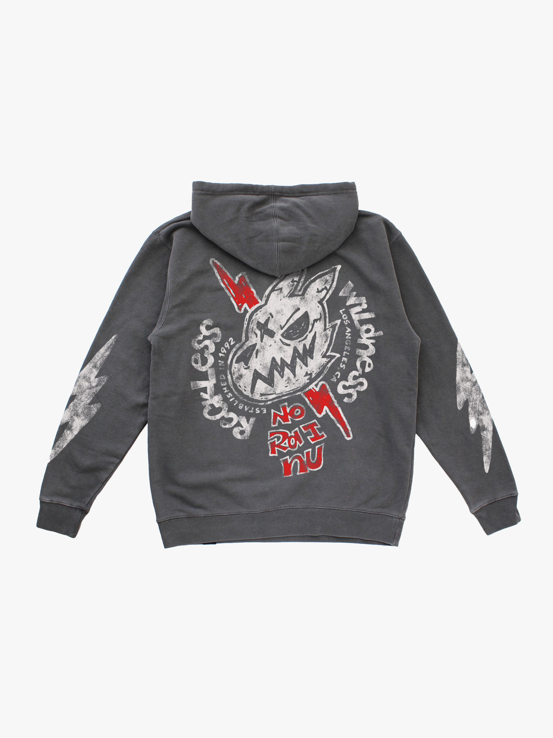 "LARGE" Vintage Skull Logo Hoodie