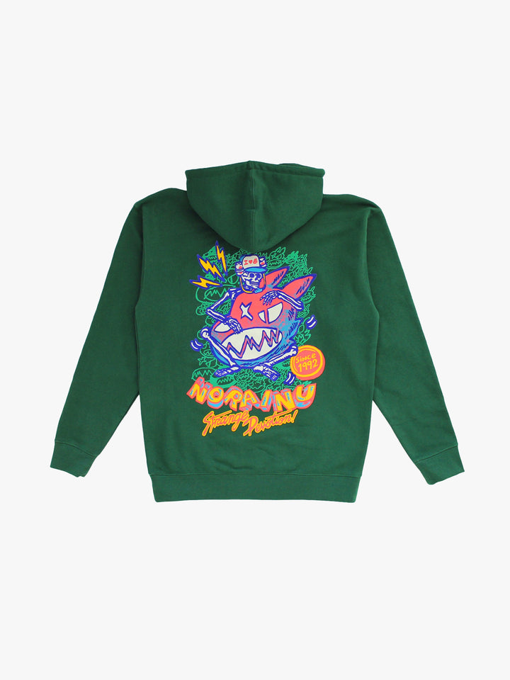 "MEDIUM" Strange Devotion Hoodie (Green)