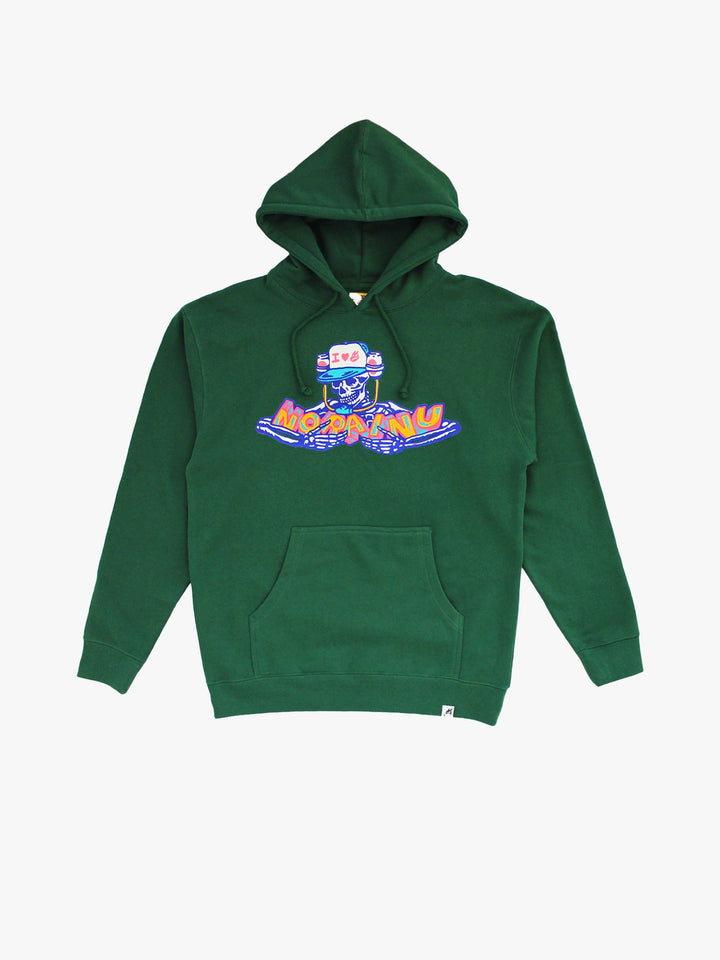 "MEDIUM" Strange Devotion Hoodie (Green)