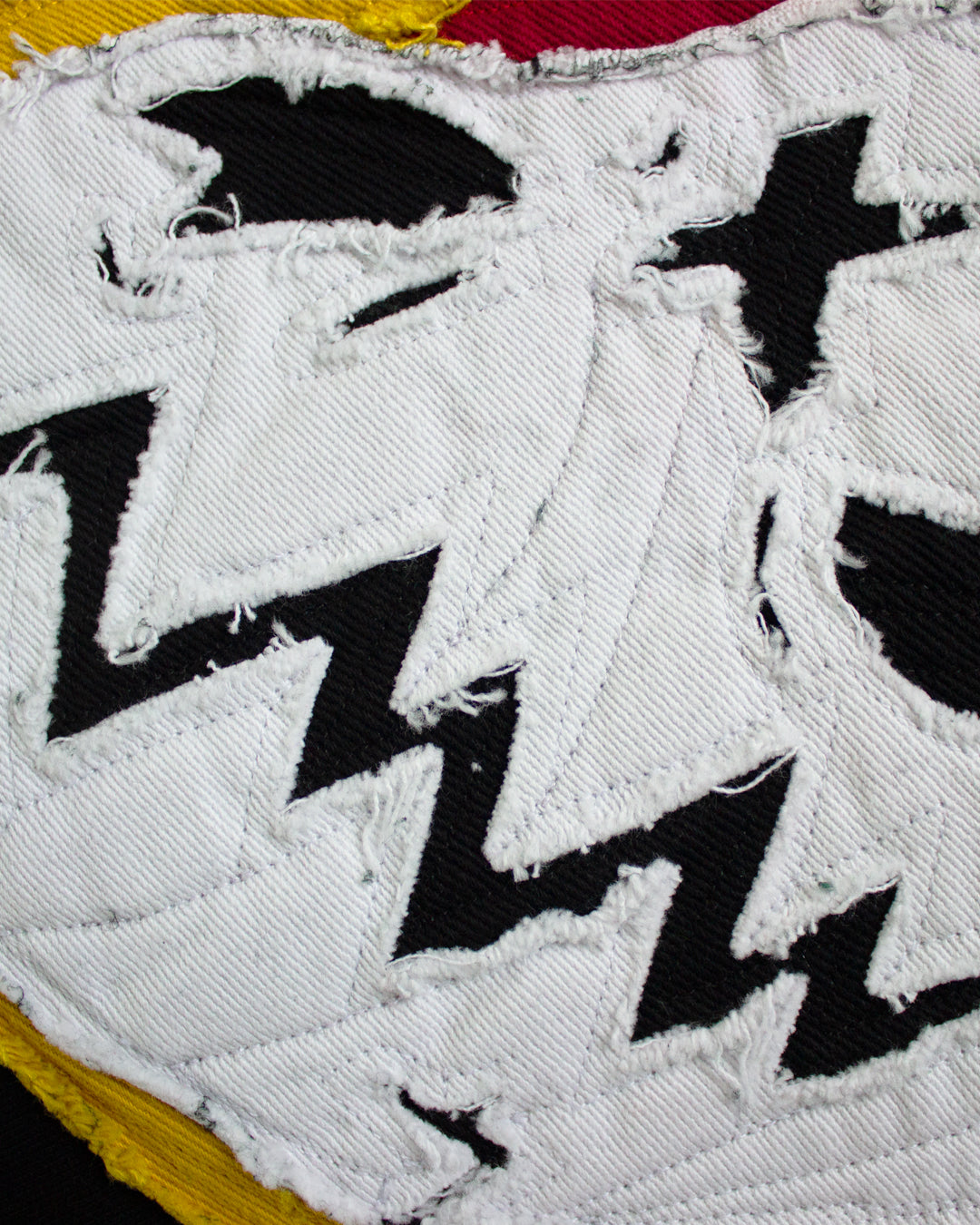 "MEDIUM" Burning Skull Logo Hoodie (Black)