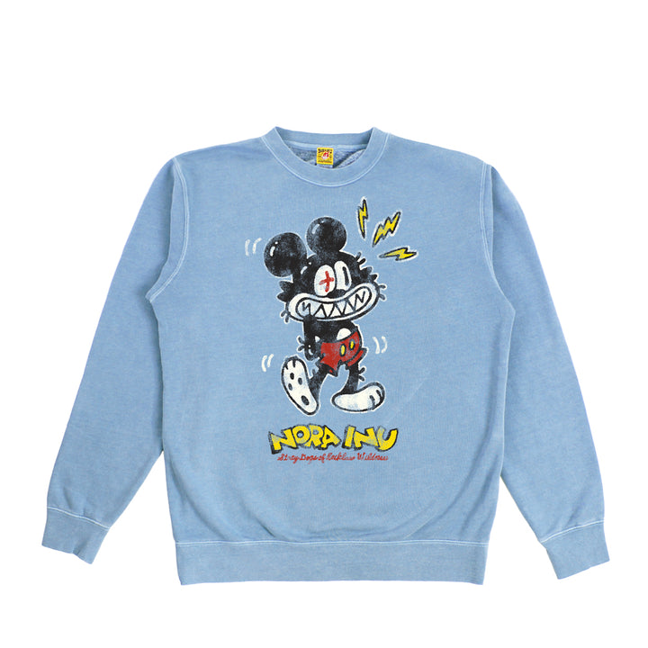 Fake Cartoon Mouse Crew Neck