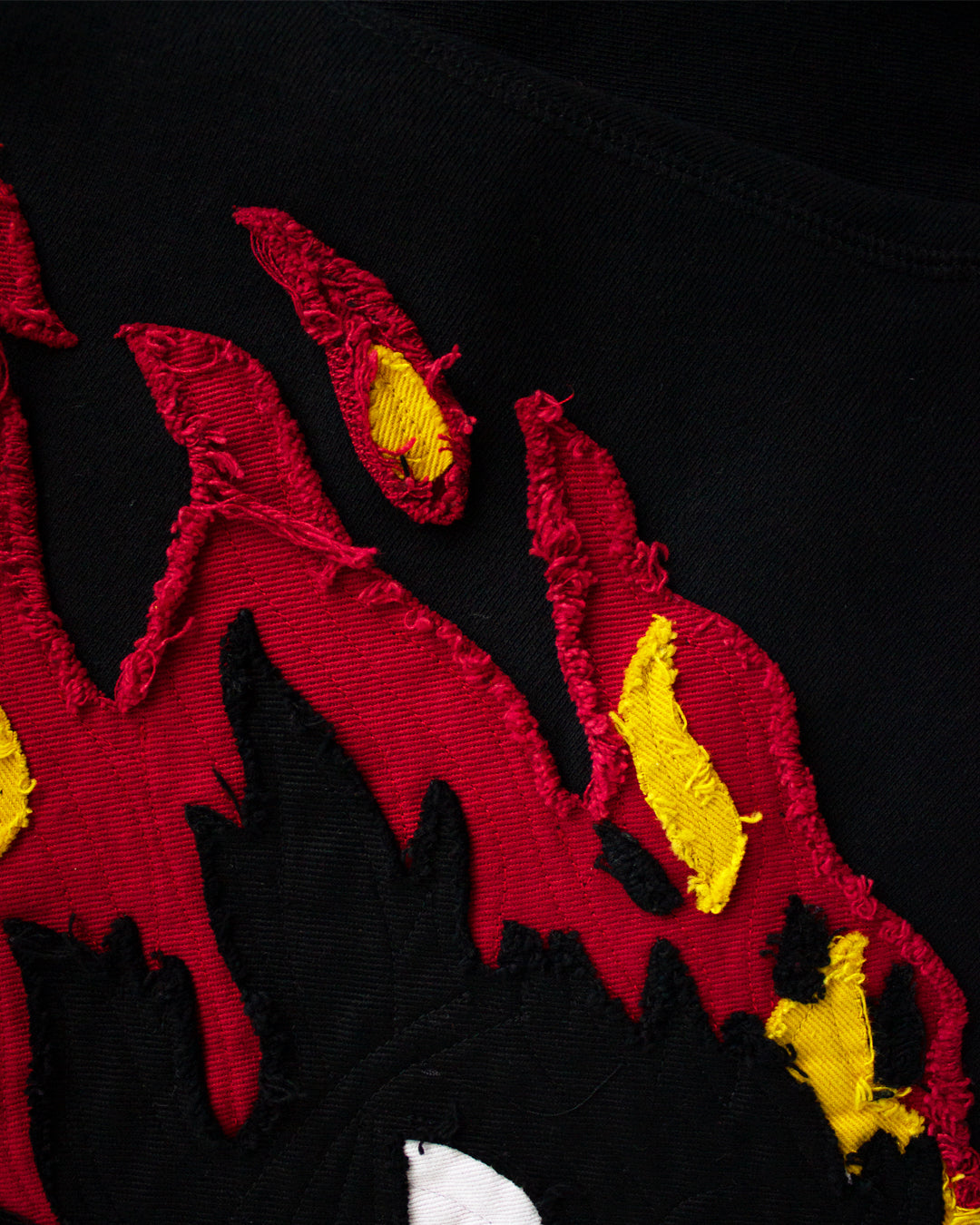 "X-LARGE" Burning Logo Hoodie (Black)