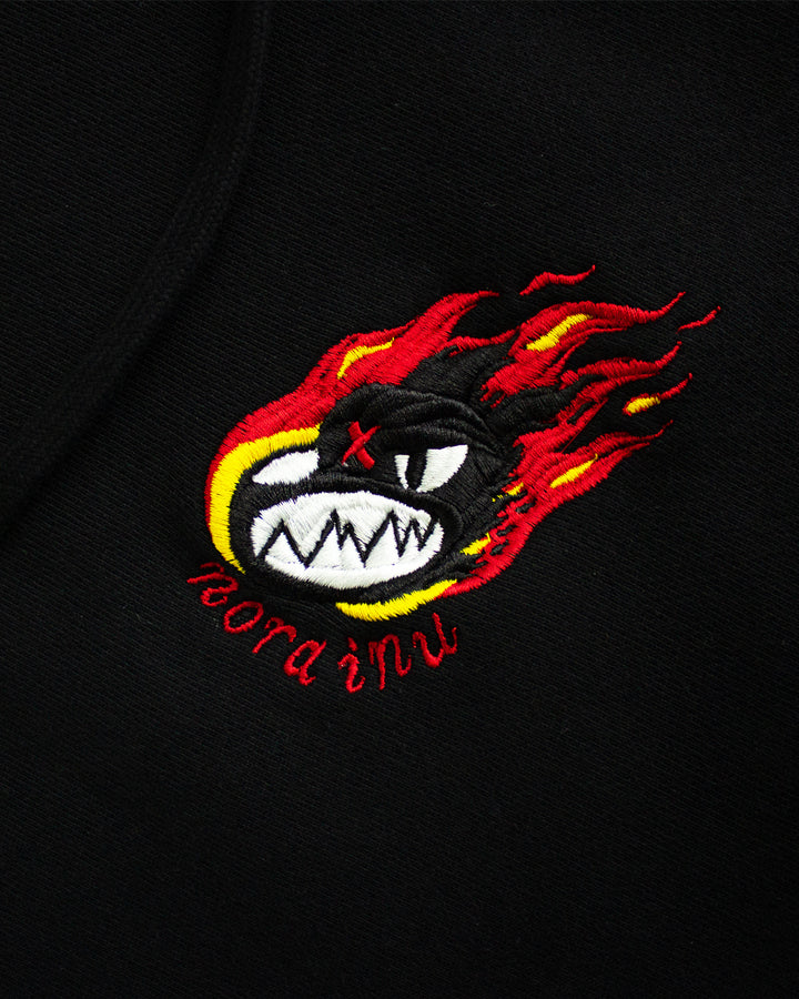 "X-LARGE" Burning Logo Hoodie (Black)