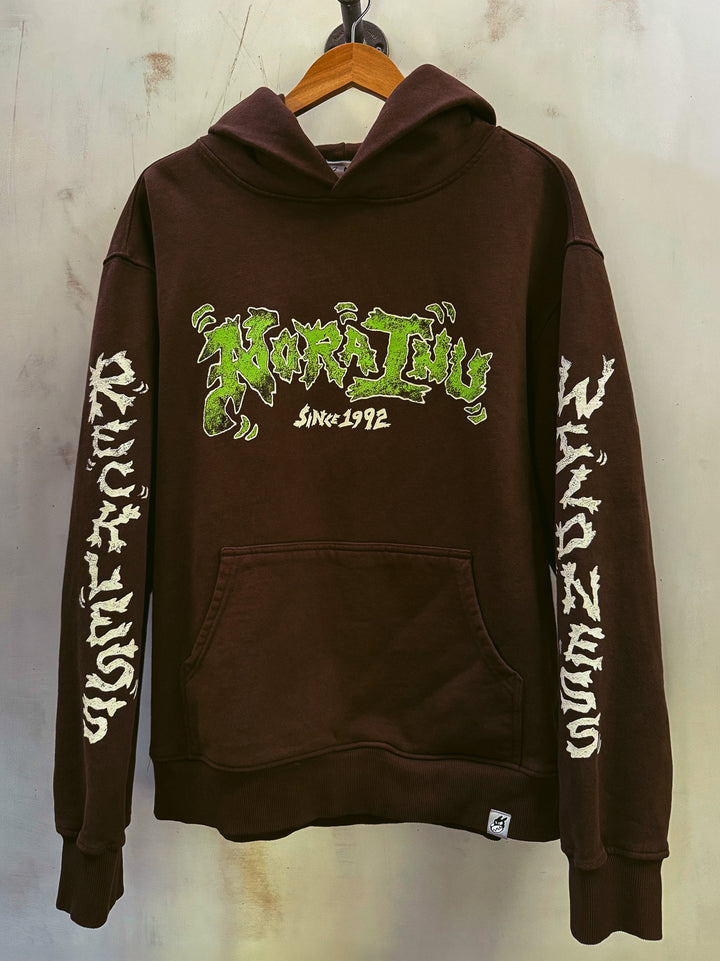 "MEDIUM" Tank Head Hoodie (Brown)