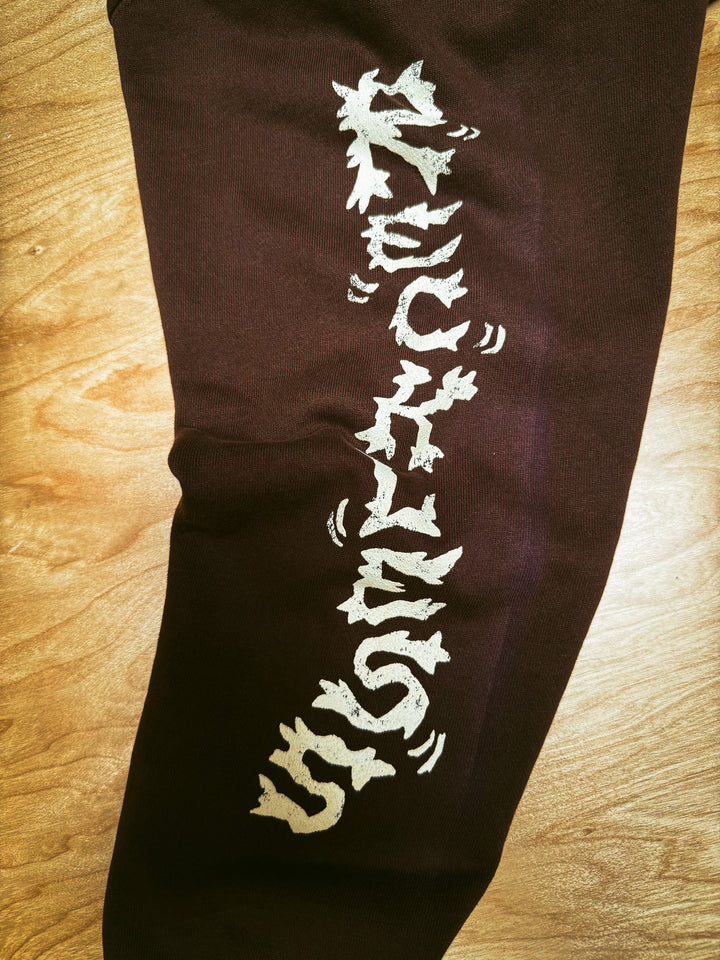 "MEDIUM" Tank Head Hoodie (Brown)