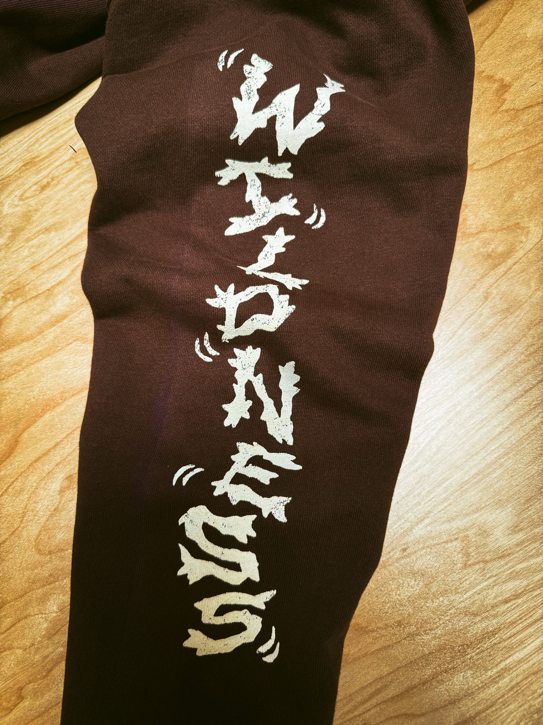 "MEDIUM" Tank Head Hoodie (Brown)