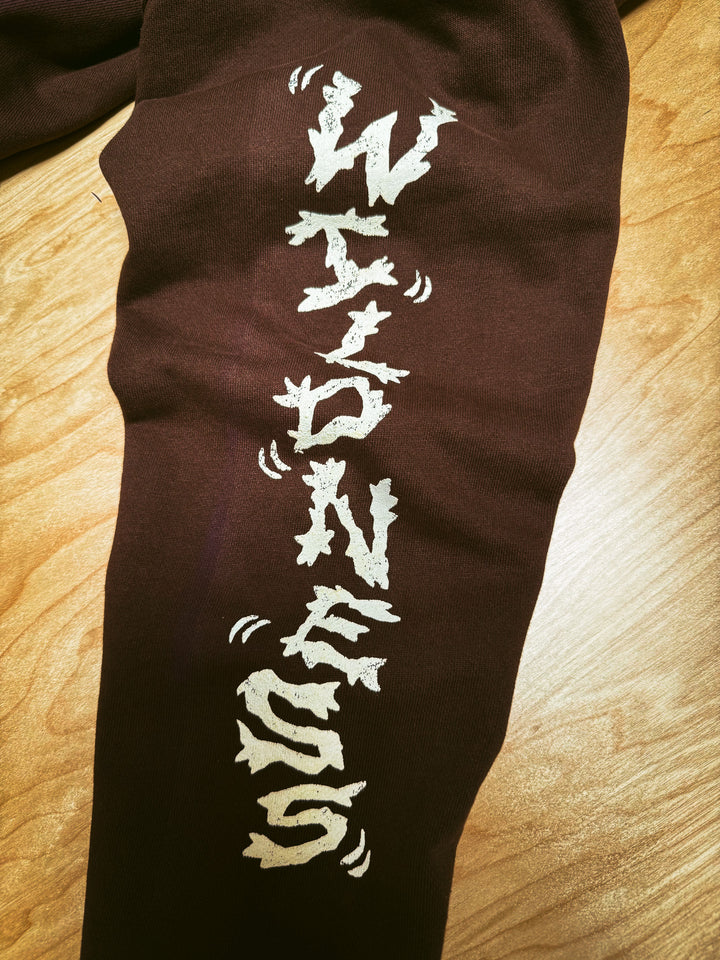 "MEDIUM" Tank Head Hoodie (Brown)