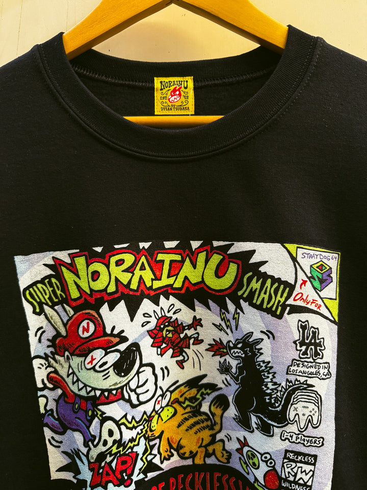 "MEDIUM" Super Nora Inu Smash Crew Neck