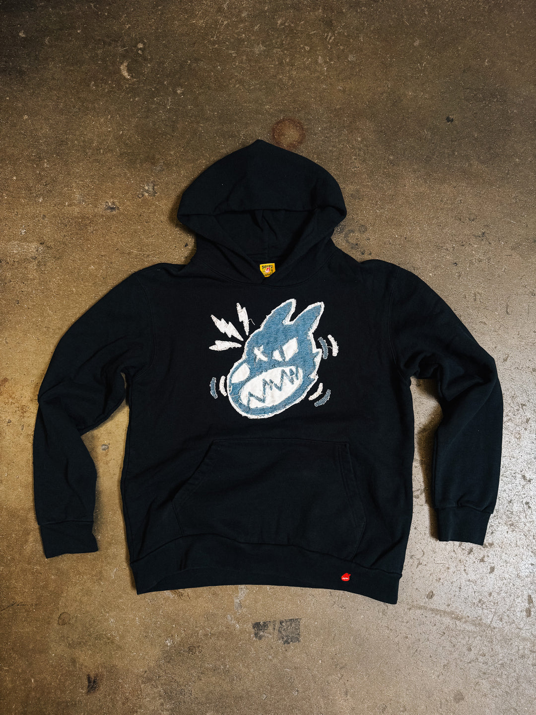 "X-LARGE" Denim Logo Hoodie