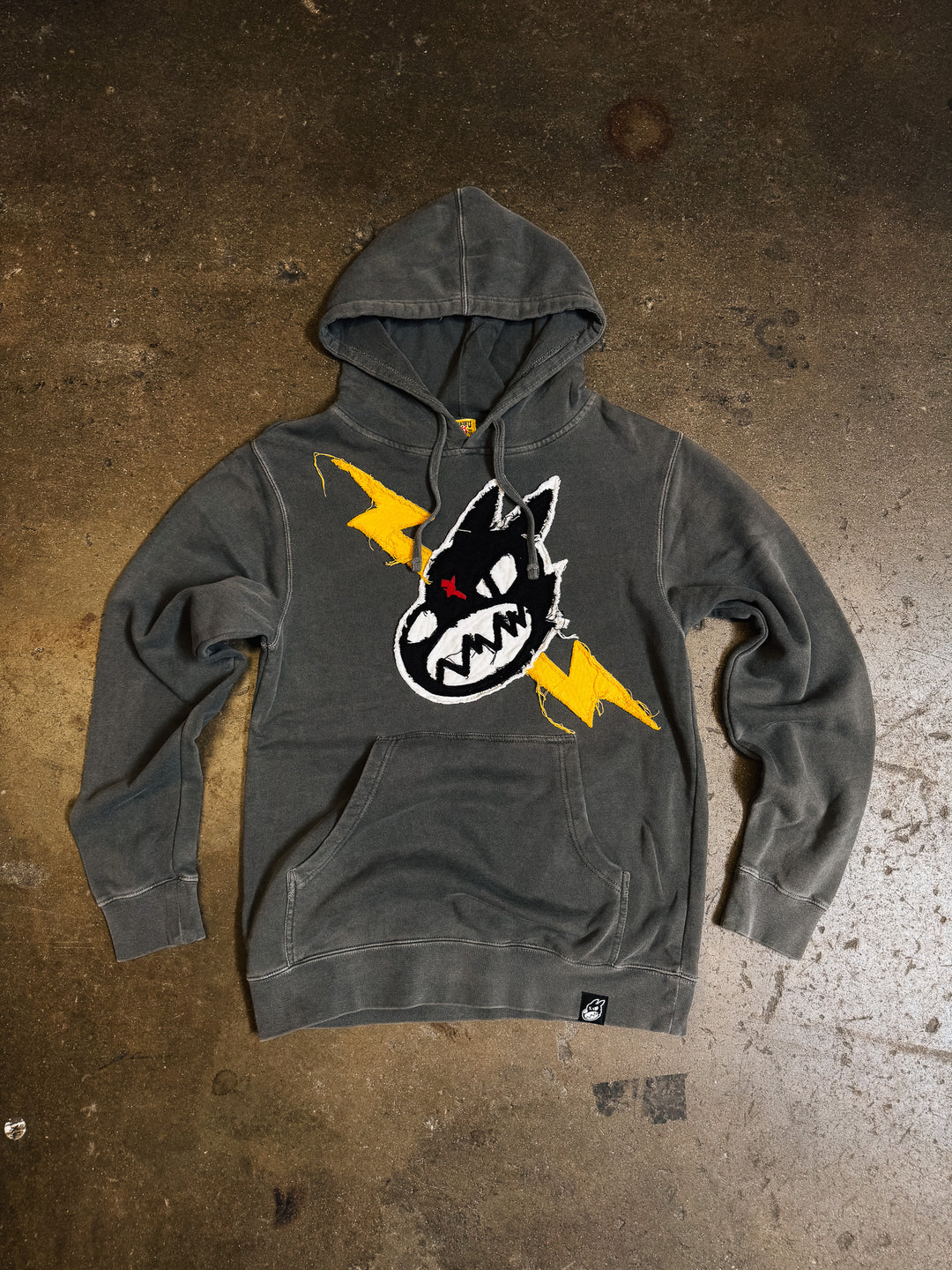 "SMALL" Lightning Logo Hoodie