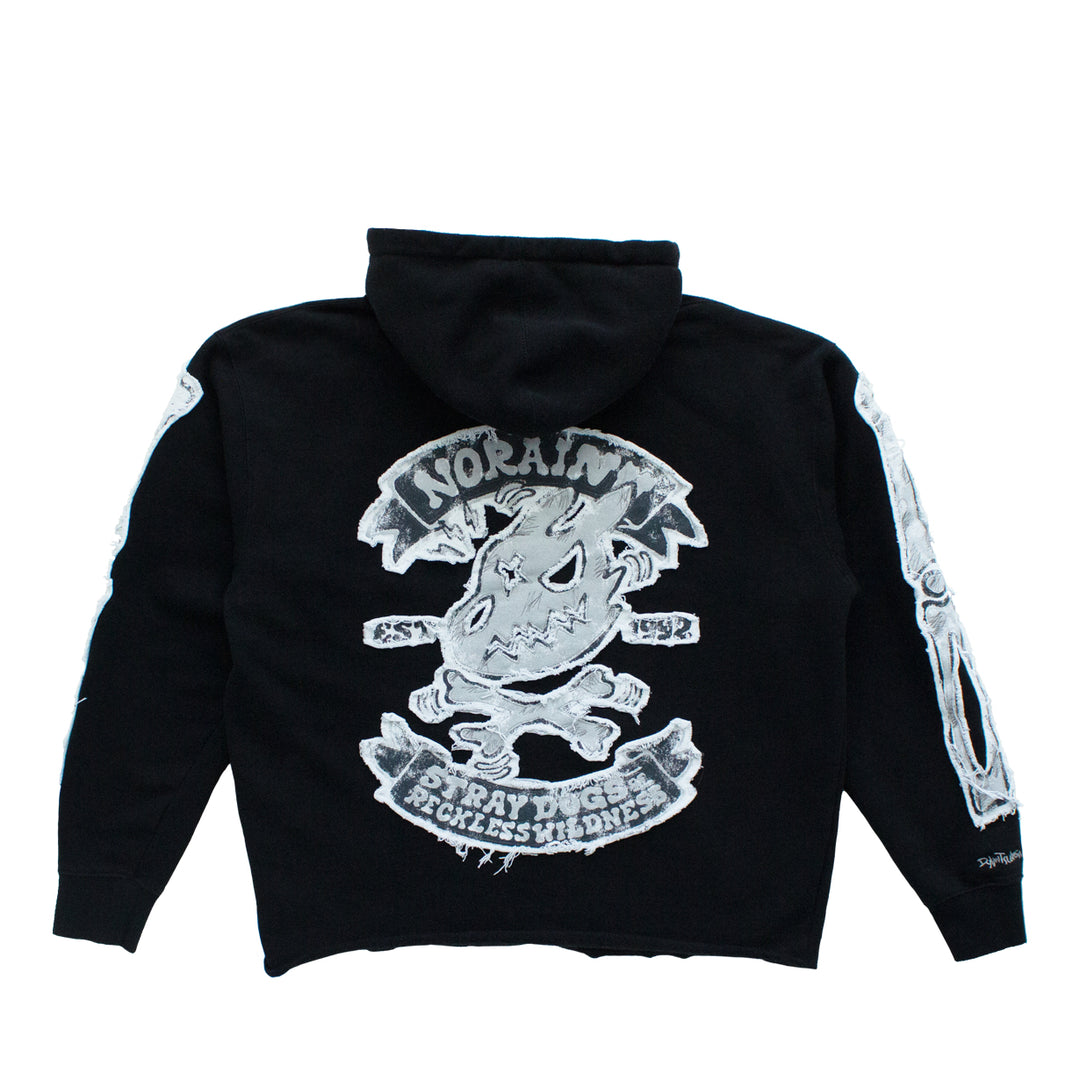 Skeleton Sketch Hoodie (Raw-Edge)