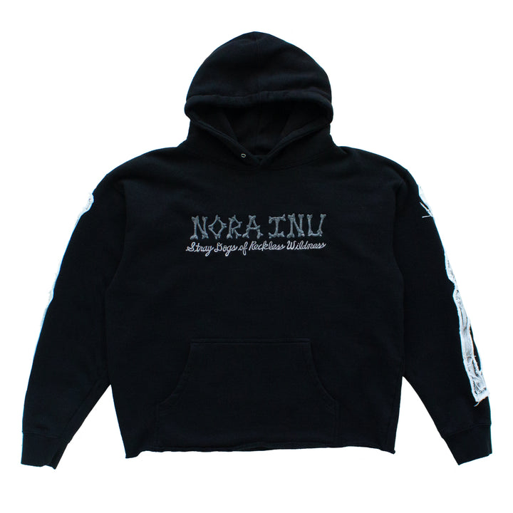 Skeleton Sketch Hoodie (Raw-Edge)