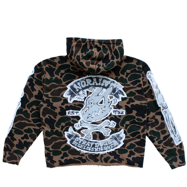 Skeleton Sketch Hoodie (Raw-Edge)