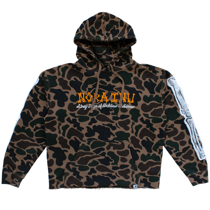 Skeleton Sketch Hoodie (Raw-Edge)
