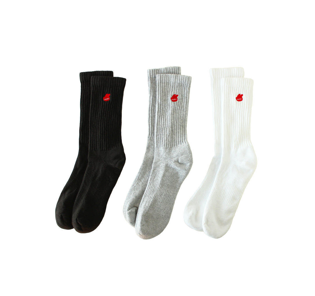 Logo Socks 3-Pack (VARIETY)