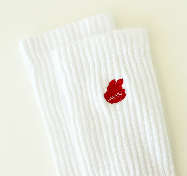 Logo Socks 3-Pack (WHITE)