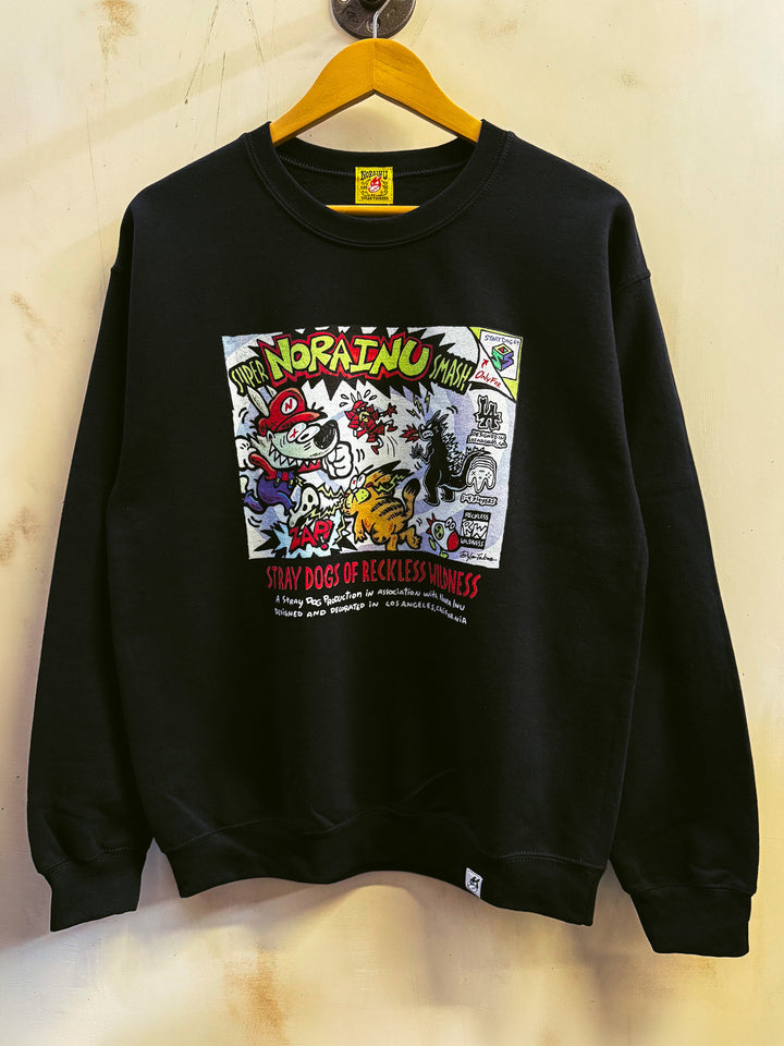 "MEDIUM" Super Nora Inu Smash Crew Neck