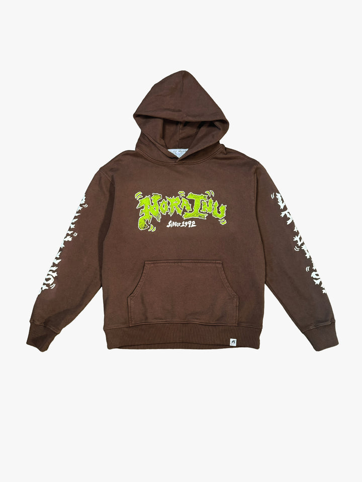 "MEDIUM" Tank Head Hoodie (Brown)