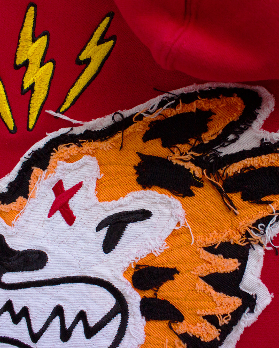 Tora Inu Hoodie (Raw-Edge)