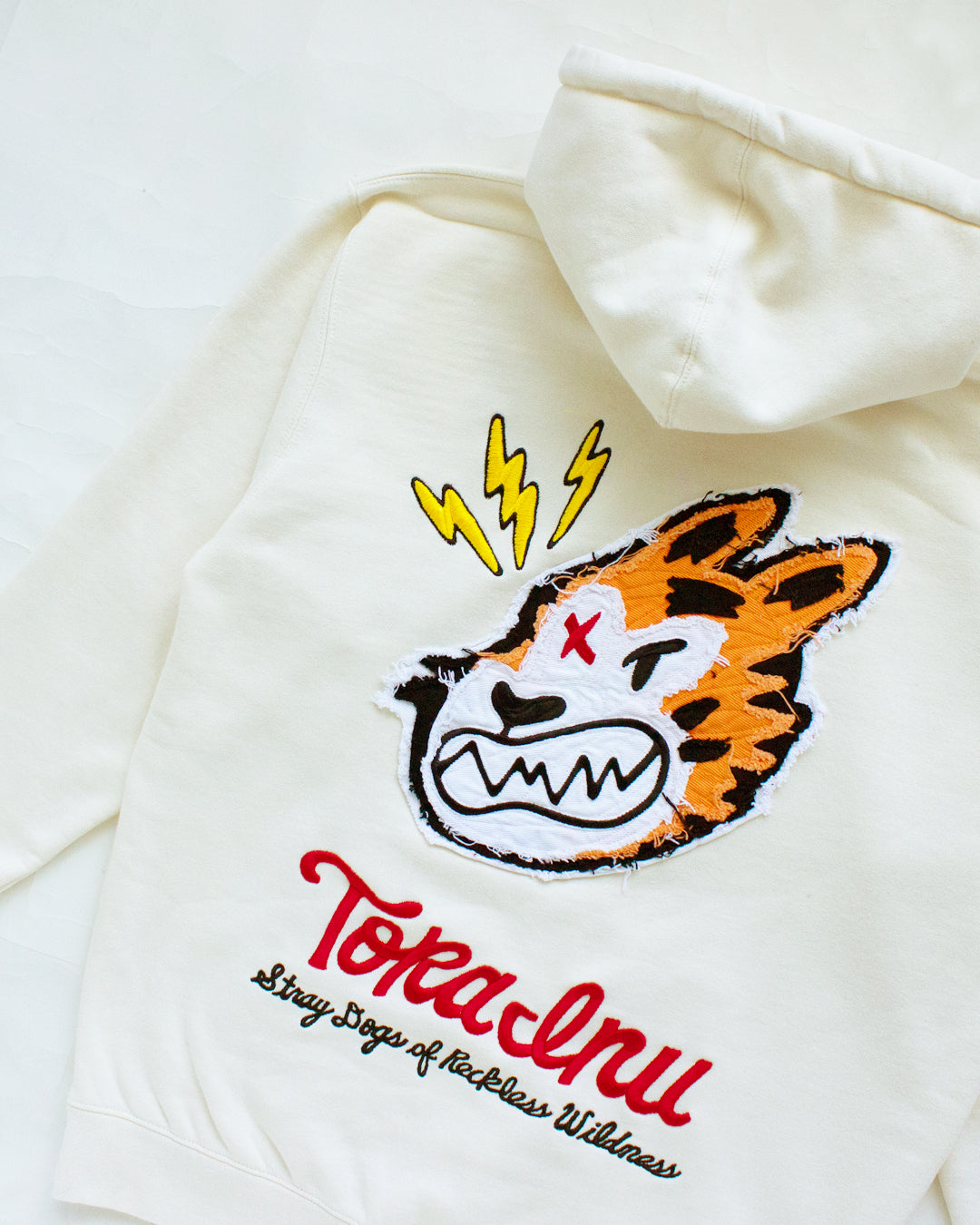 Tora Inu Hoodie (Raw-Edge)