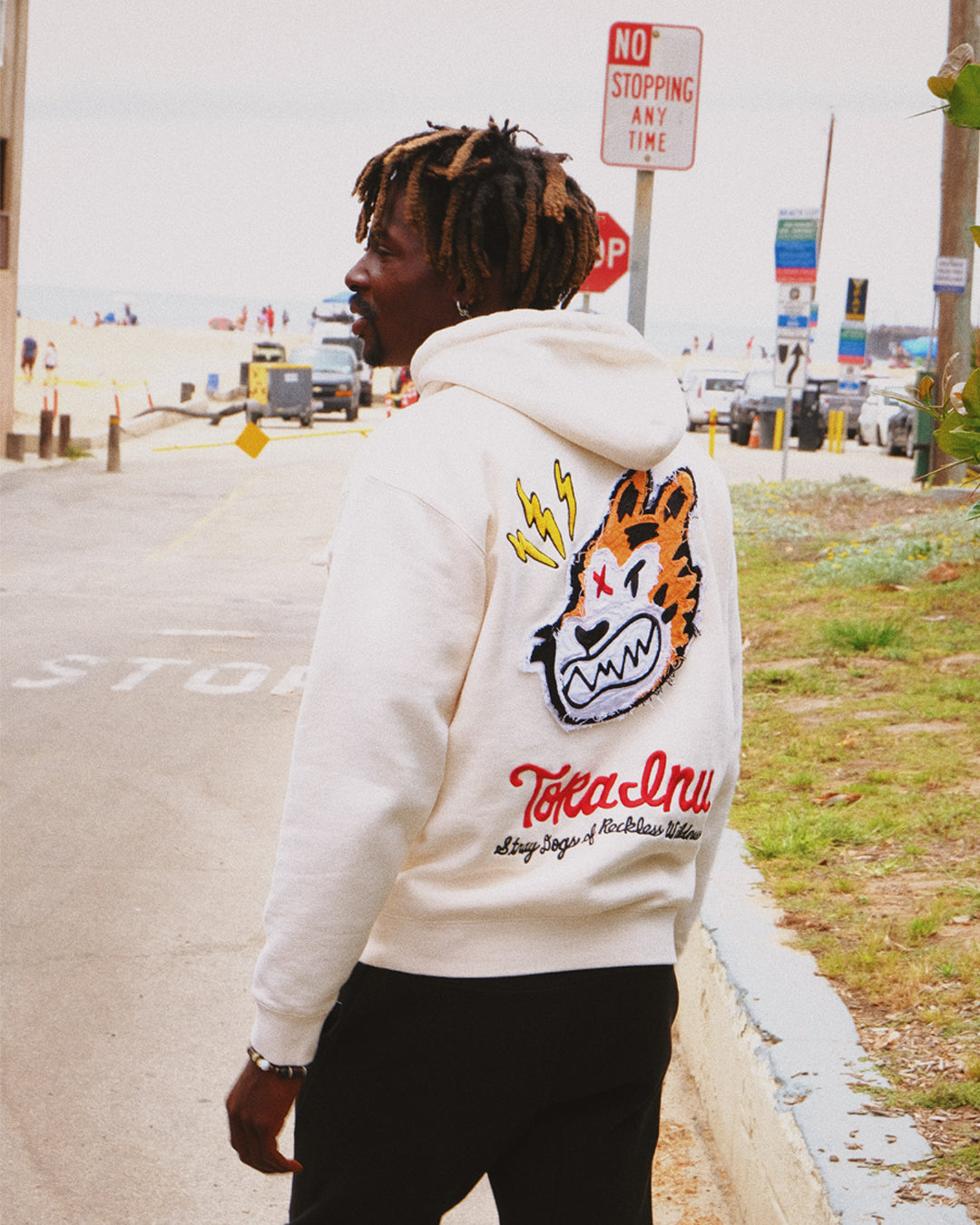 Tora Inu Hoodie (Raw-Edge)