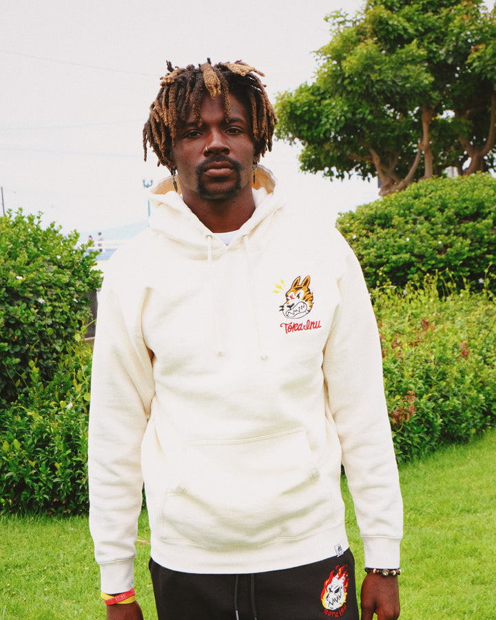 Tora Inu Hoodie (Raw-Edge)