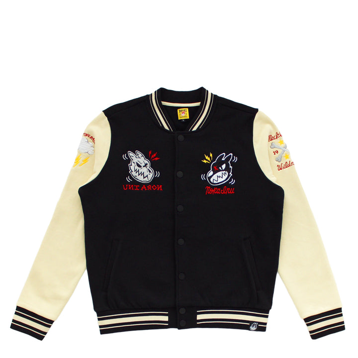 Dual Logo Letterman Jacket