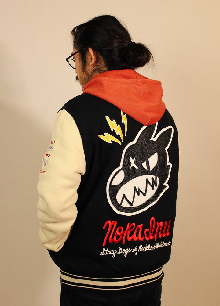 Dual Logo Letterman Jacket